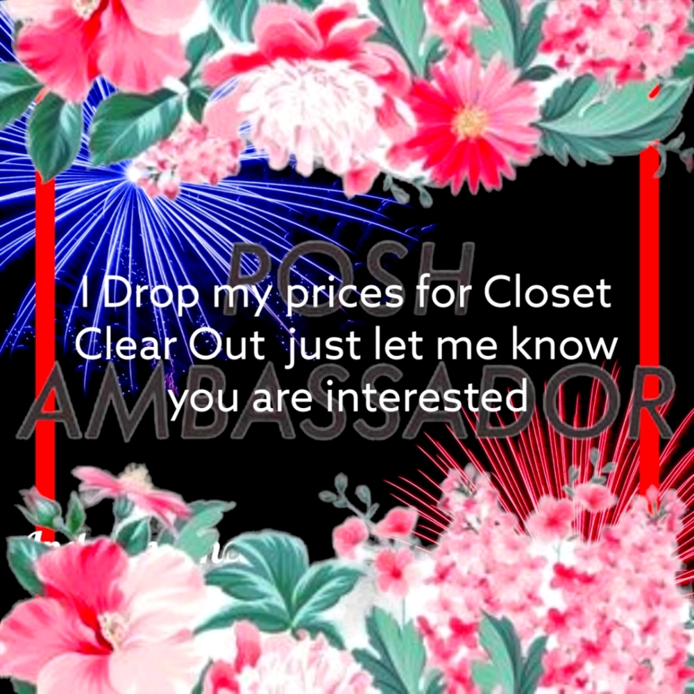TODAY CLOSET CLEAR OUT LET ME KNOW IF YOU ARE INTERESTED.